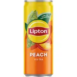 Lipton Ice Tea Ledový čaj broskev 24 x 330 ml plech