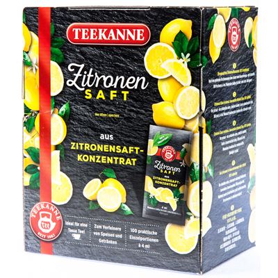 TEEKANNE Šťáva citronová 100 x 4 ml