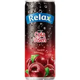 Relax Cola višeň 12 x 330 ml plech