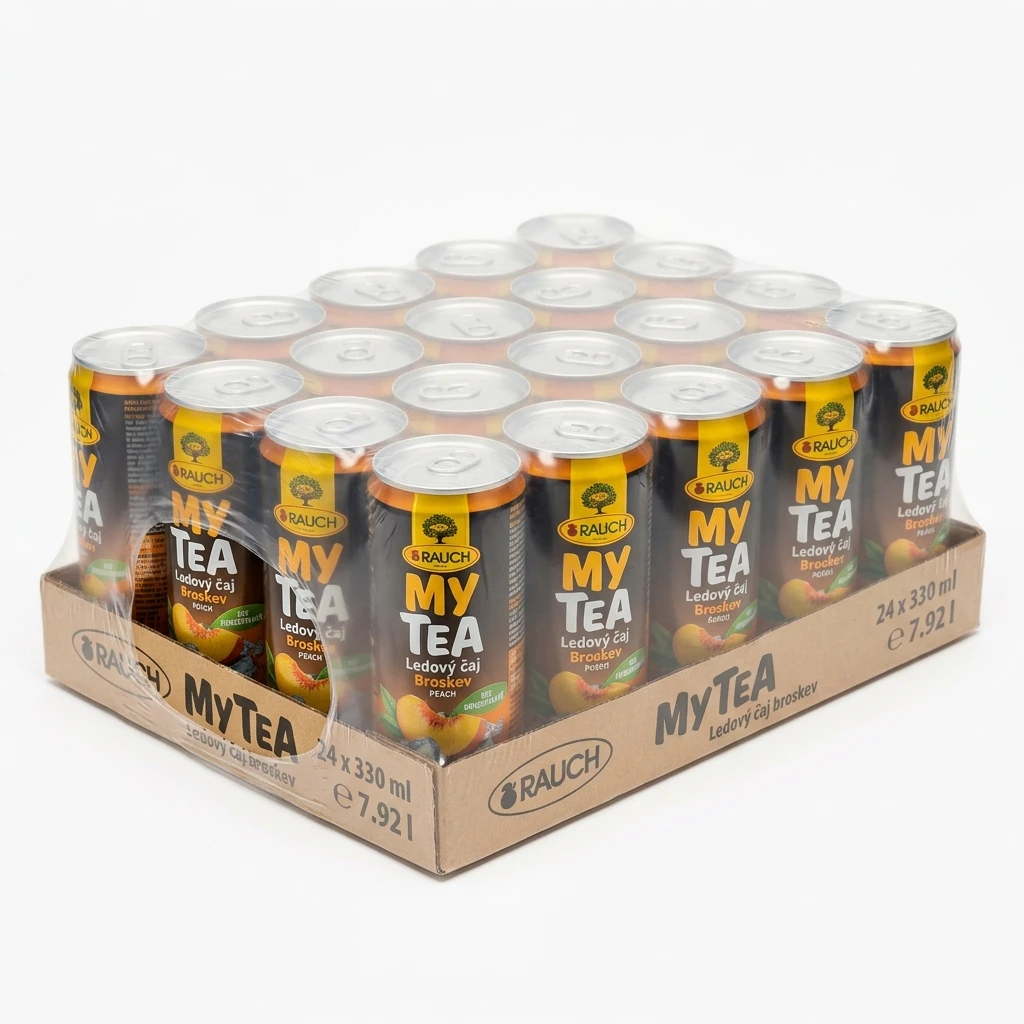 RAUCH My Tea Ledový čaj broskev 24 x 330 ml