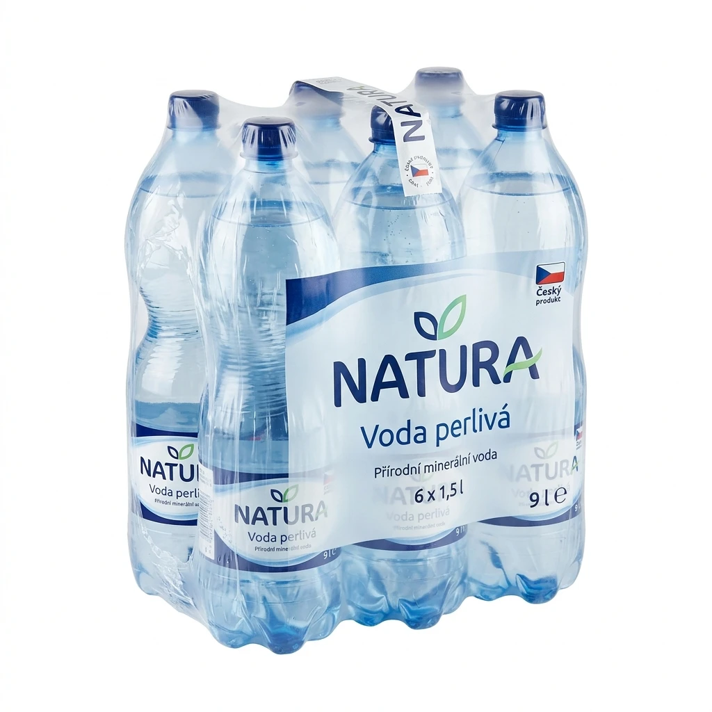 NATURA Voda perlivá 6 x 1,5 l