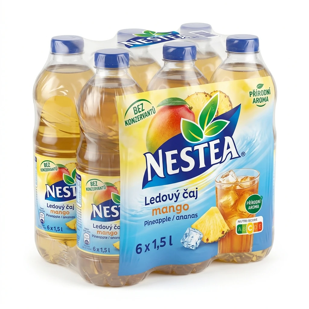 NESTEA Ledový čaj mango Pineapple/ananas 6 x 1,5 l