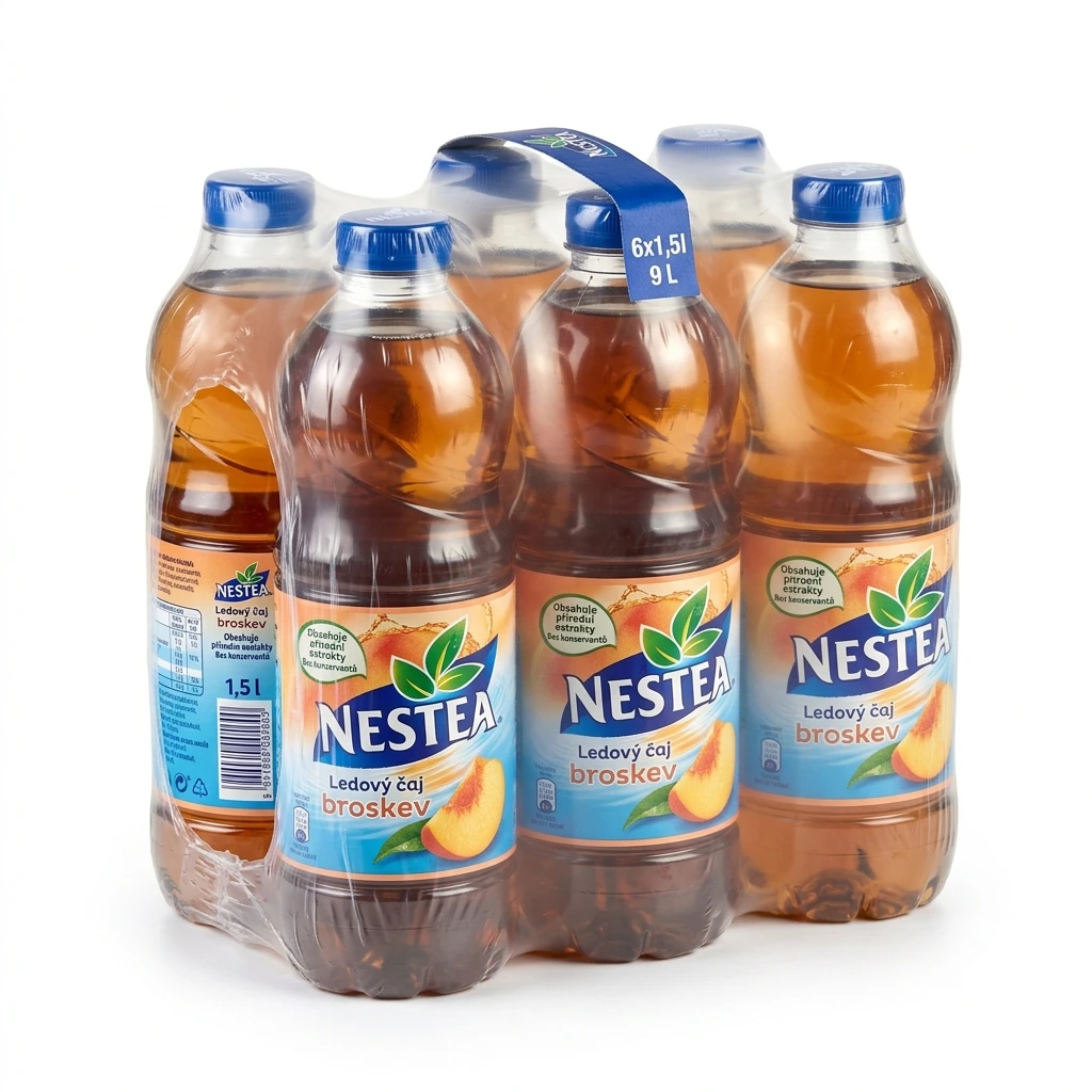 NESTEA Ledový čaj broskev 6 x 1,5 l