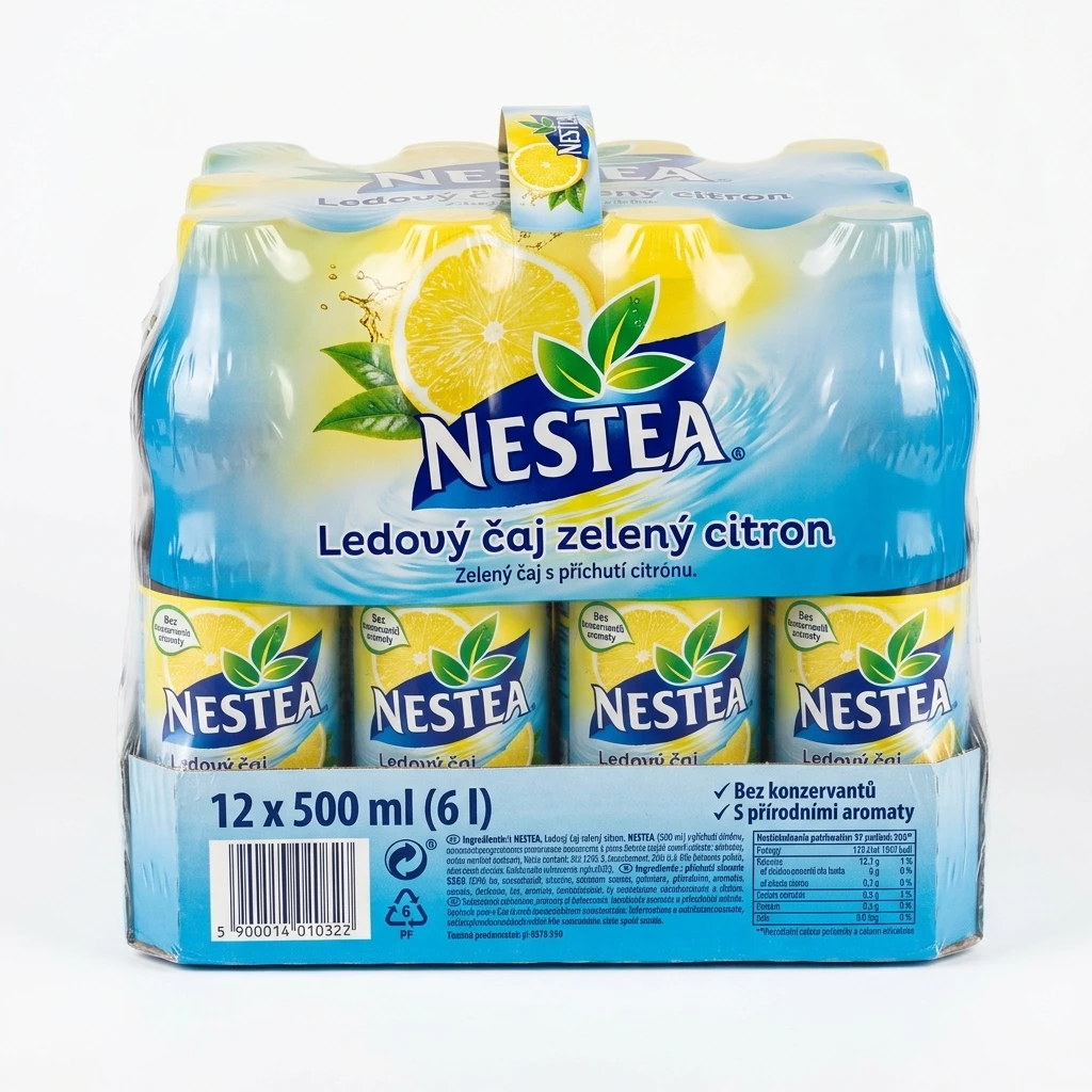 NESTEA Ledový čaj zelený citron 12 x 500 ml