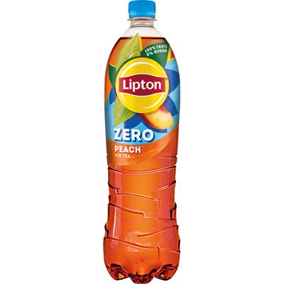 Lipton Zero Ledový čaj černý broskev 9 x 1,5 l