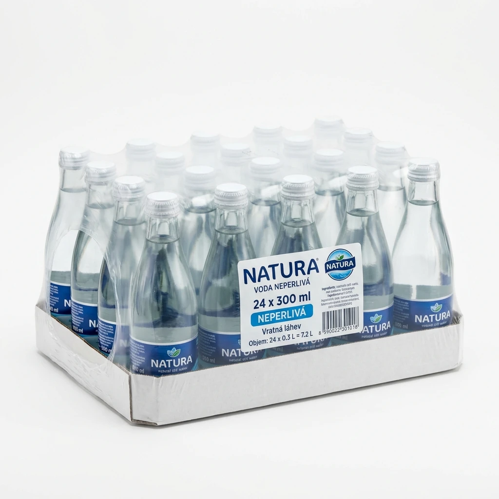 NATURA Voda neperlivá 24 x 300 ml vratná láhev