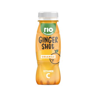Rio Cold Press Ginger Shot pomerančová šťáva 180 ml PET