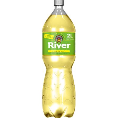 RIVER Lemon Mint/máta 6 x 2 l