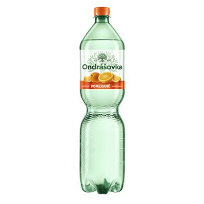 Ondrášovka Pomeranč ochucená minerální voda 6 x 1,5 l