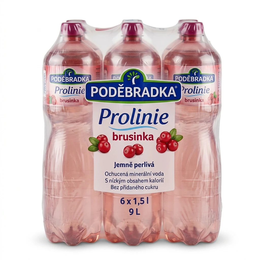 PODĚBRADKA Prolinie brusinka 6 x 1,5 l