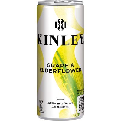 KINLEY Grape 24 x 250 ml plech