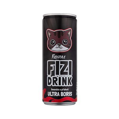 FIZI DRINK Ultra Boris 6 x 250 ml plech