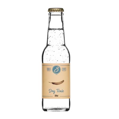 THREE CENTS Dry Tonic 4 x 200 ml