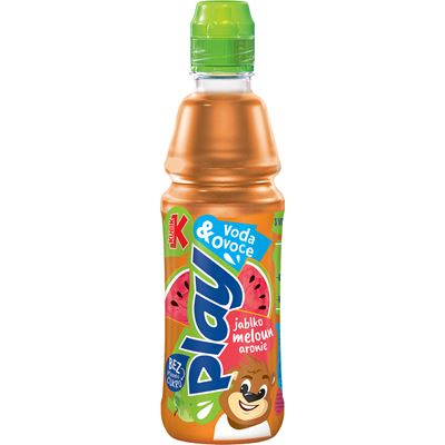 KUBÍK Play jablko Melon/meloun Lime/limetka 12 x 400 ml