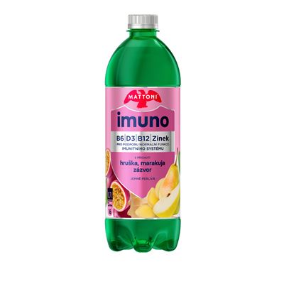 MATTONI Imuno hruška maracuja zázvor 6 x 700 ml