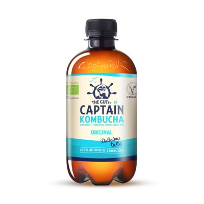 CAPTAIN Kombucha originál 12 x 400 ml