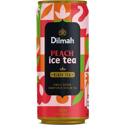 Dilmah Ledový čaj broskev 24 x 330 ml