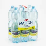 MATTONI Voda minerální perlivá citron 6 x 1,5 l