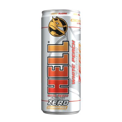 HELL Energy Zero White Peach 24 x 250 ml