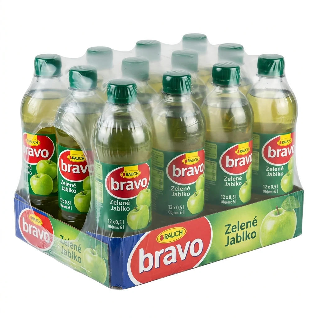RAUCH bravo zelené jablko 12 x 500 ml