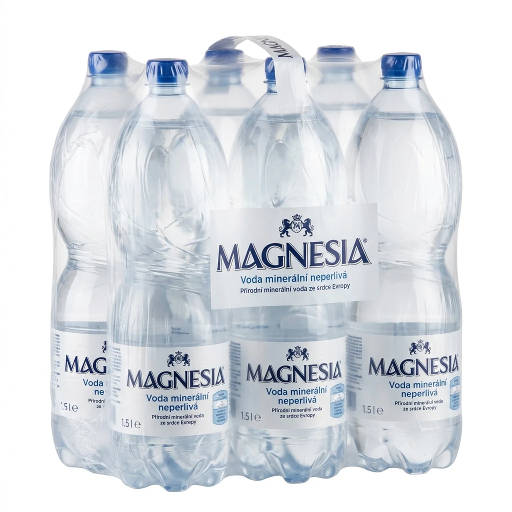 MAGNESIA Voda minerální neperlivá 6 x 1,5 l