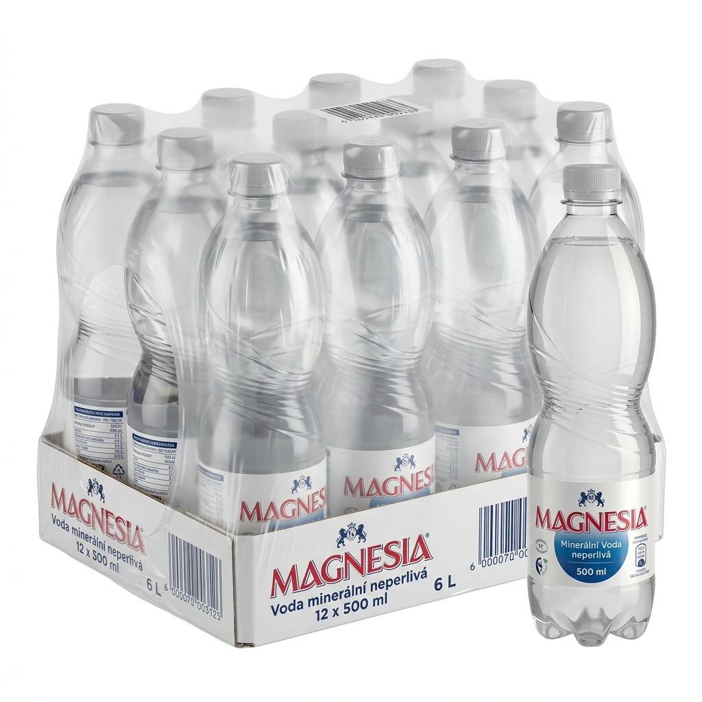 MAGNESIA Voda minerální neperlivá 12 x 500 ml