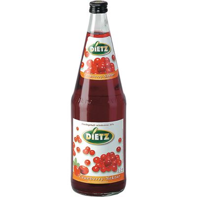 Dietz Nektar brusinka 6 x 1 l vratná láhev