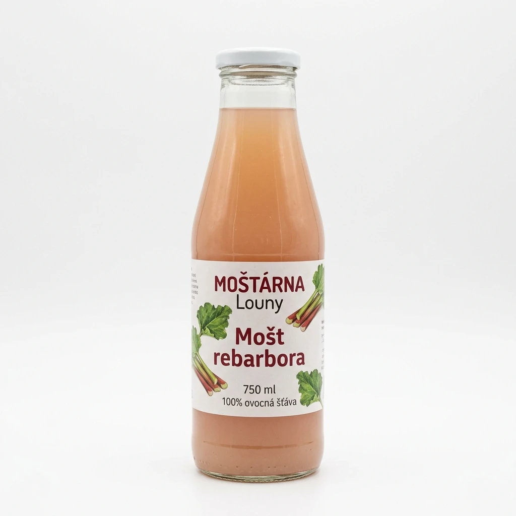 MOŠTÁRNA Louny Mošt rebarbora 750 ml
