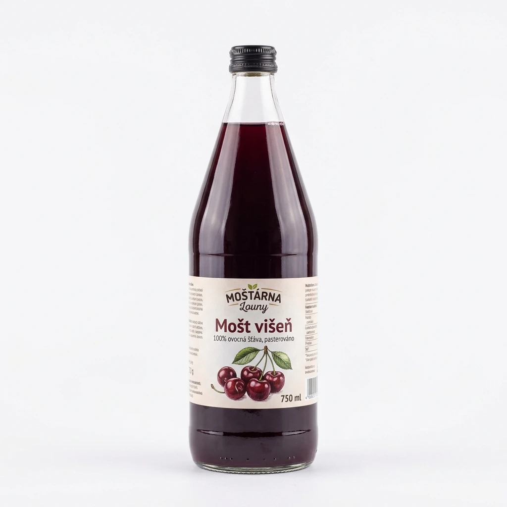 MOŠTÁRNA Louny Mošt višeň 750 ml