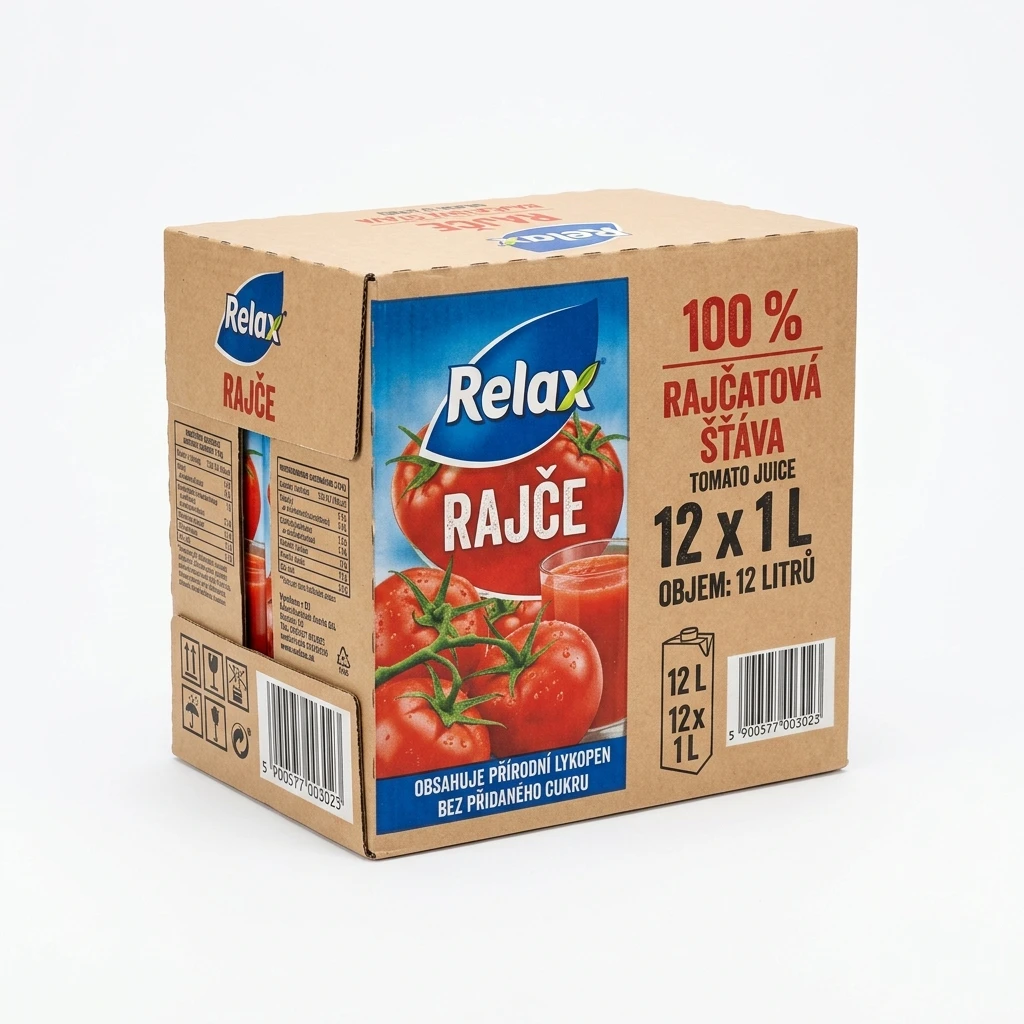 Relax Rajče 100 % 12 x 1 l
