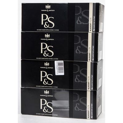P&S Black dutinky 4 x 250 ks