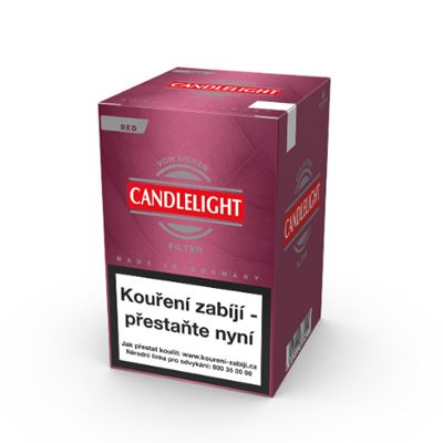 CANDLELIGHT Filter Red R/U 50 ks