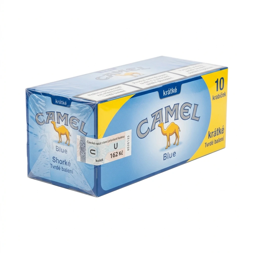 CAMEL Blue Shorts krátké tvrdé bal. 10 krab. 20 ks kolek U 162 Kč VO cena