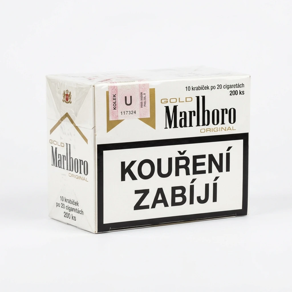 Marlboro Gold Original king size tvrdé bal. 10 krab. 20 ks kolek U 179 Kč VO cena