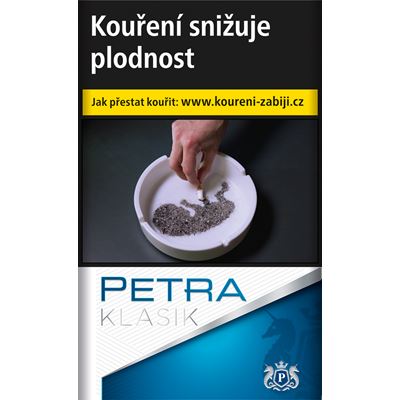 PETRA Klasik modrá RCB king size tvrdé bal. 10 krab. 20 ks kole U 161 Kč VO cena