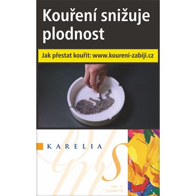Karelia S (0,6 mg) slim tvrdé bal. 10 krab. 20 ks kolek U 147 Kč Vo cena