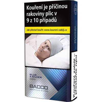 BACCO Blue & Silver Line 100 dlouhé tvrdé bal. 10 krab. 20 ks kolek U 149 Kč VO cena