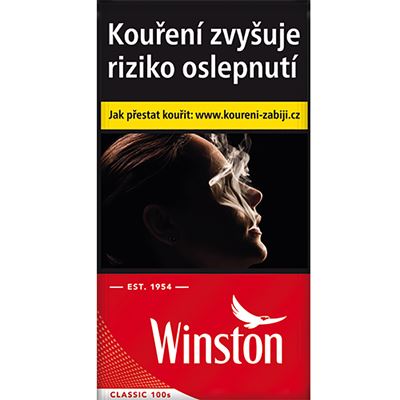 Winston Classic Red 100 bal. 8 krab. 27 ks kolek U 208 Kč VO cena