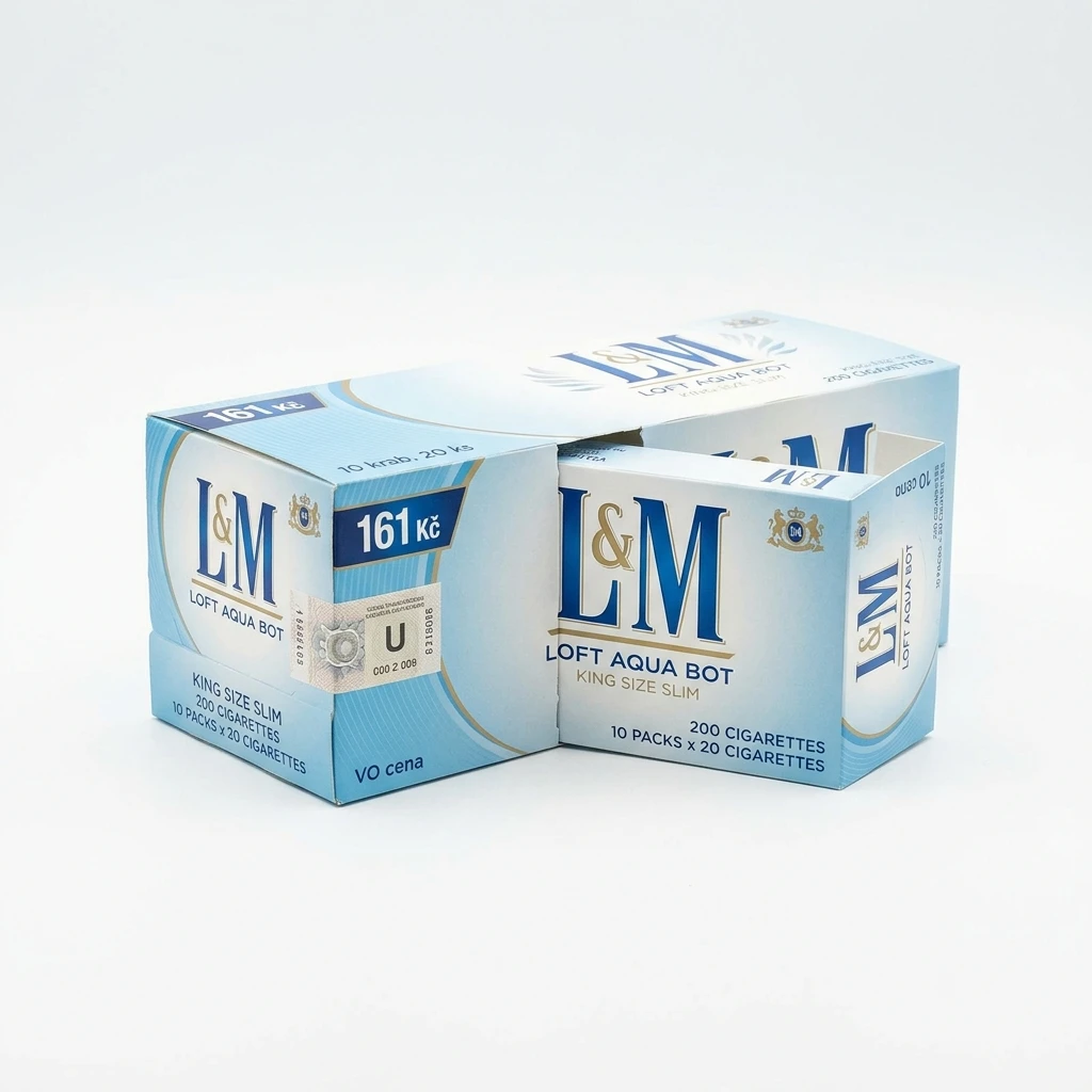 L&M Loft Aqua Bot king size slim tvrdé bal. 10 krab. 20 ks kolek U 161 Kč VO cena
