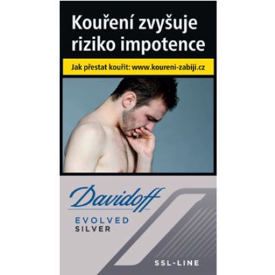 Davidoff Evolved SSL Silver slim tvdé bal. 10 krab. 20 ks kolek U 162 Kč VO cena