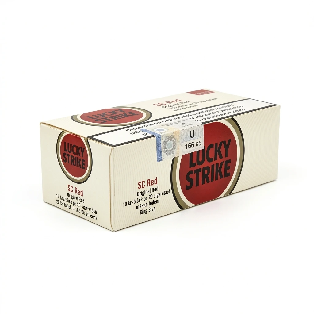 LUCKY STRIKE SC Red king size měkké bal. 10 krab. 20 ks kolek U 166 Kč VO cena