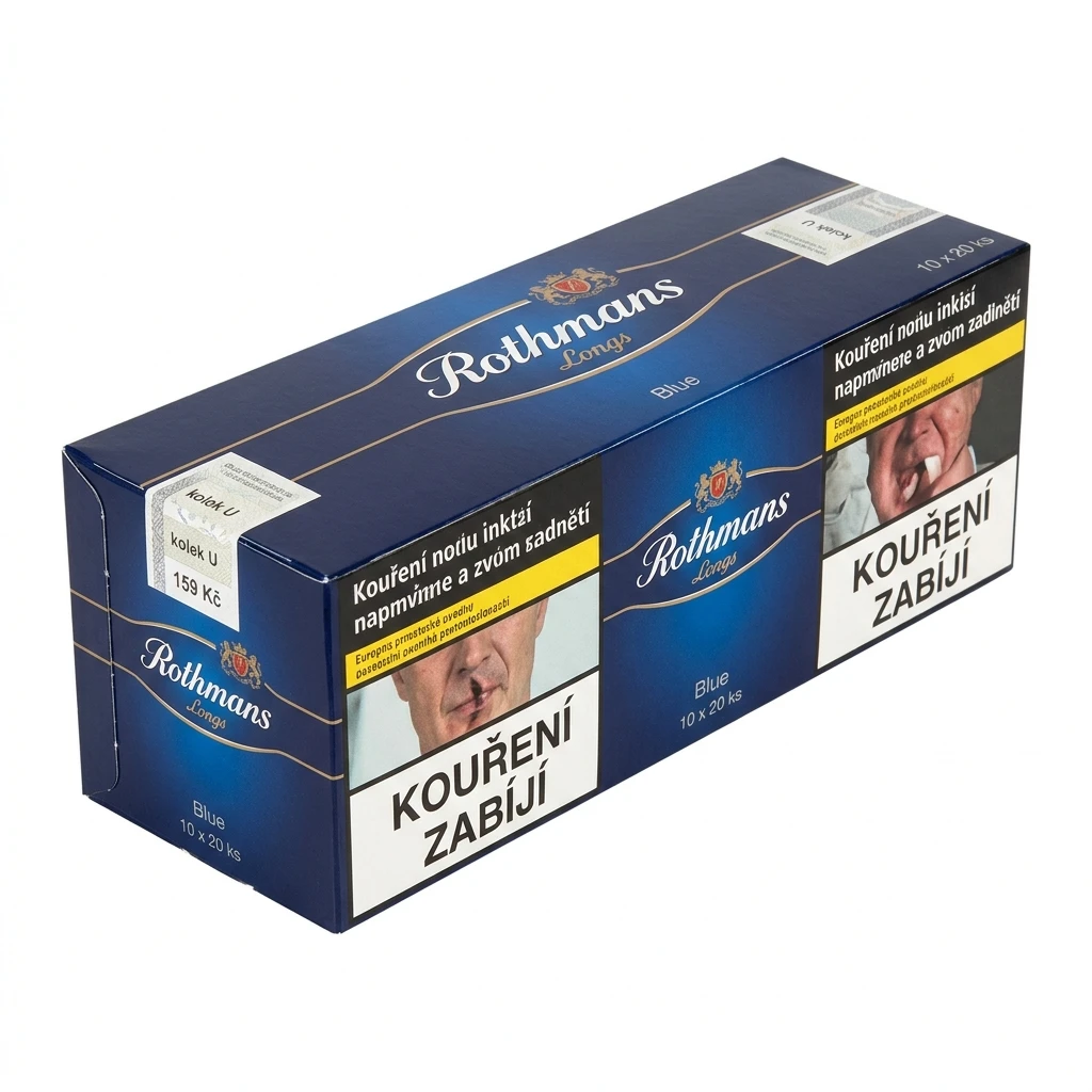 Rothmans Longs Blue bal. 10 krab. 20 ks kolek U 159 Kč VO cena