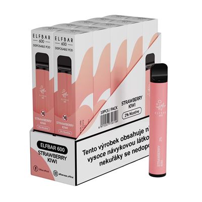 ELF BAR Strawberry/jahoda Kiwi kolek U 10 ks