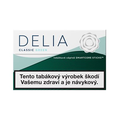 DELIA Classic Green Mint kolek U 10 ks