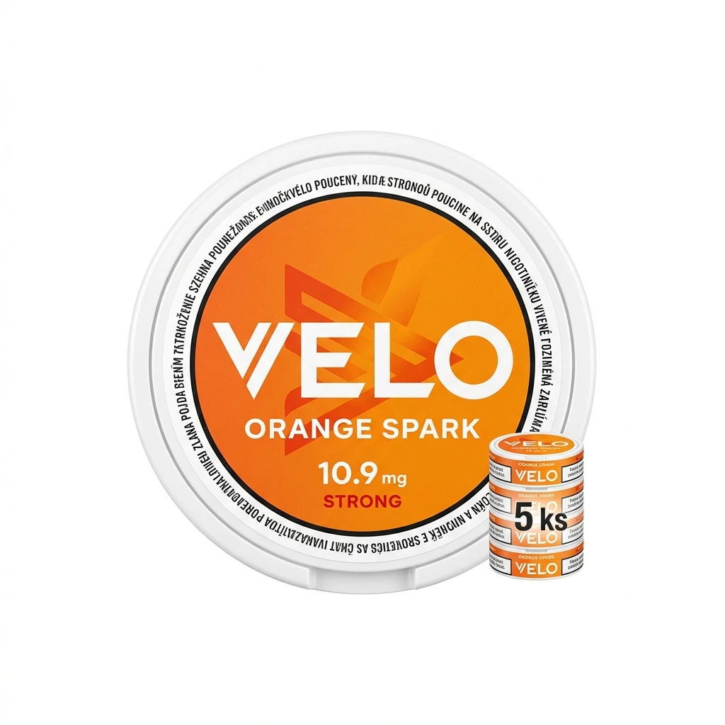 VELO Orange Spark 10,9 mg kolek U 5 ks