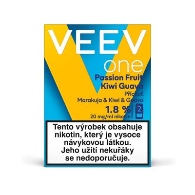 VEEV ONE Passion Fruit, Kiwi,Guava 1,8% kolek R bal. 1 ks