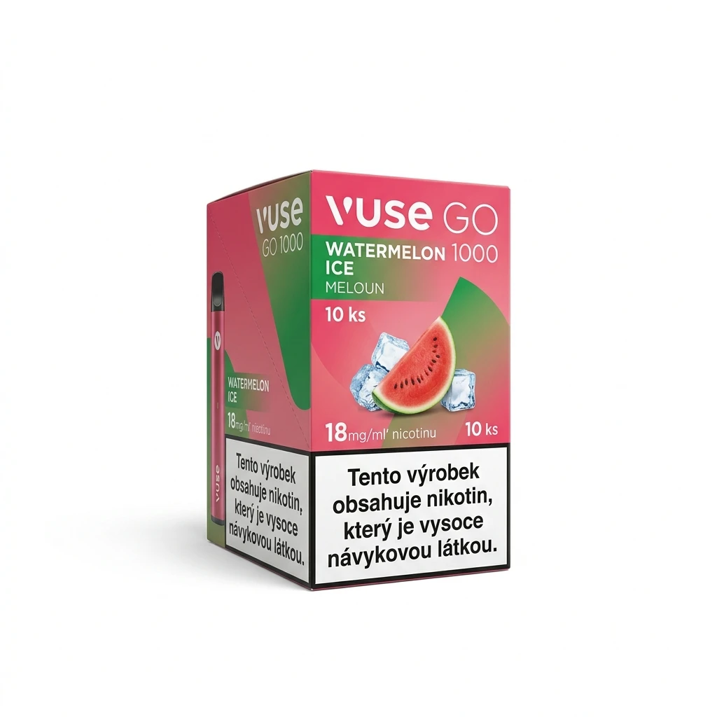 VUSE GO 1000 18mg Watermelon/meloun Ice kolek Q 10 ks