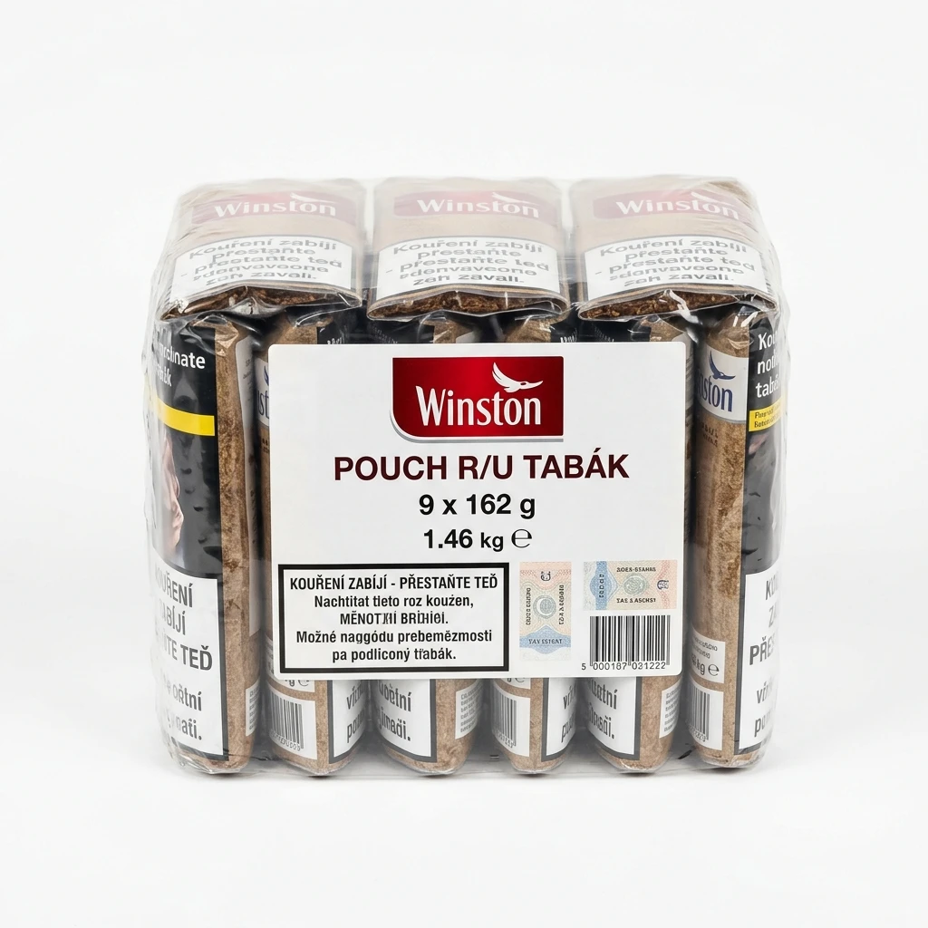 Winston Pouch R/U Tabák 9 x 162 g