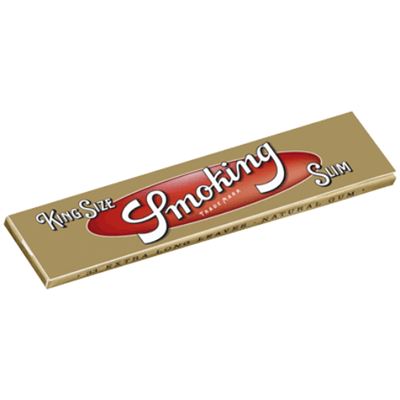 SMOKING Cigaretové papírky gold slim 50 ks