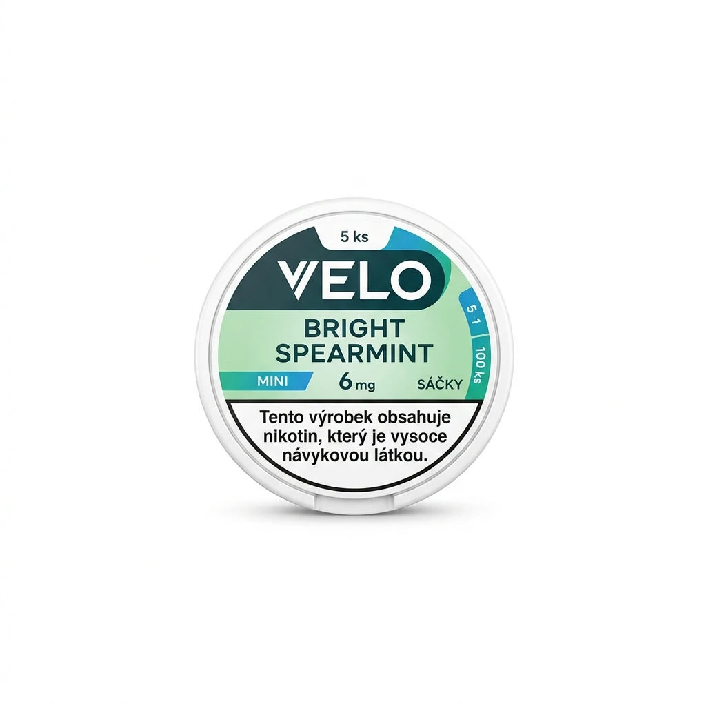 VELO Bright Spearmint Mini 6 mg sáčky 5 ks